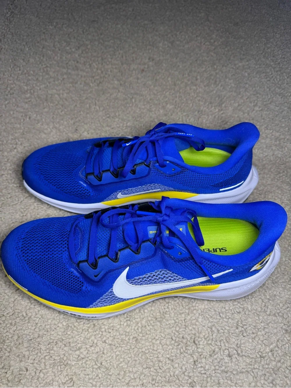 Nike x NFL Pegasus 41 'Los Angeles Rams' Size 12.5